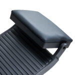 Poltrona Da Barbiere Gabbiano Bruno Con Struttura In Grafite Grafite 8