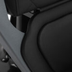 Poltrona Da Barbiere Gabbiano Bruno Con Struttura In Grafite Nero 12