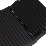 Poltrona Da Barbiere Gabbiano Bruno Con Struttura Nera Marrone 14