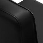 Poltrona Da Barbiere Gabbiano Continental Nera 11