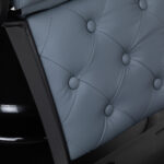 Poltrona Da Barbiere Gabbiano Francesco Nero Grafite 7