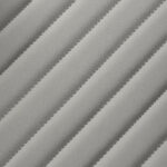 Poltrona Da Barbiere Gabbiano Levi Con Struttura Nera Grigia Senza Cuciture Sullo Schienale 12