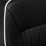 Poltrona Da Barbiere Gabbiano Livio Nera 8