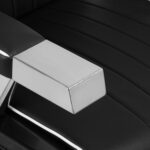 Poltrona Da Barbiere Gabbiano Livio Nera 9