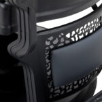 Poltrona Da Barbiere Gabbiano Niccolo Grafite Senza Bottoni 10