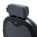 Poltrona Da Barbiere Gabbiano Niccolo Grafite Senza Bottoni 15