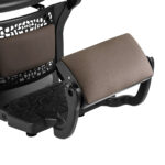 Poltrona Da Barbiere Gabbiano Niccolo Marrone Senza Bottoni 5