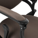 Poltrona Da Barbiere Gabbiano Niccolo Marrone Senza Bottoni 8