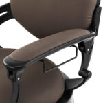 Poltrona Da Barbiere Gabbiano Niccolo Marrone Senza Bottoni 9