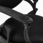 Poltrona Da Barbiere Gabbiano Niccolo Nero Senza Bottoni 8