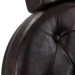 Poltrona Da Barbiere Gabbiano President Brown 7