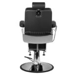 Poltrona Da Barbiere Gabbiano Royal Black 4