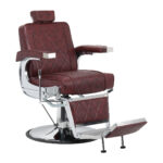 Poltrona Da Barbiere Hair System Bm88066 Bordeaux