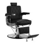 Poltrona Da Barbiere Hair System Bm88066 Nera