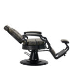 Poltrona Da Barbiere President Old Leather Green 2