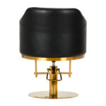 Poltrona Da Parrucchiere Burgos Nero Oro 3