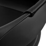 Poltrona Da Parrucchiere Gabbiano A364 Nera 6