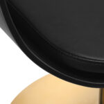 Poltrona Da Parrucchiere Gabbiano A364 Nera 7