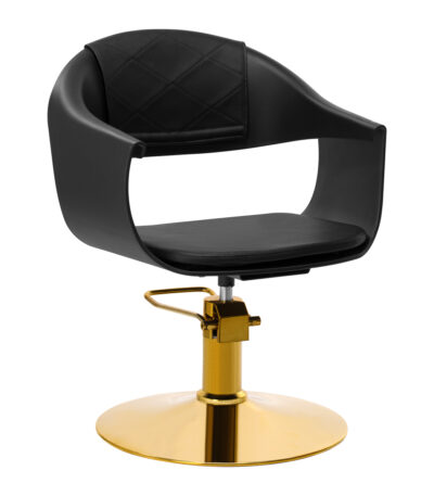 Poltrona Da Parrucchiere Gabbiano A364 Nera