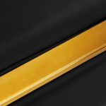 Poltrona Da Parrucchiere Gabbiano Acri Oro – Nero 6