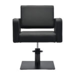Poltrona Da Parrucchiere Gabbiano Bilbao Nera 1