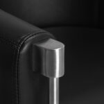 Poltrona Da Parrucchiere Gabbiano Burgos Nera 4