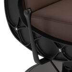 Poltrona Da Parrucchiere Gabbiano Continental Marrone 5