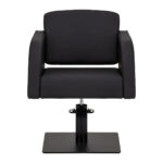 Poltrona Da Parrucchiere Gabbiano Elda Nera 1