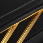 Poltrona Da Parrucchiere Gabbiano Genua Oro Nero 6