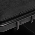 Poltrona Da Parrucchiere Gabbiano Katania Loft Old Leather Nera 6