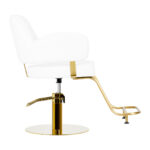 Poltrona Da Parrucchiere Gabbiano Linz Nq Gold White 3