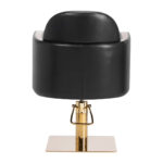 Poltrona Da Parrucchiere Gabbiano Malaga Oro Nero 3