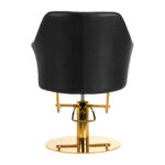 Poltrona Da Parrucchiere Gabbiano Marbella Nero 3