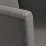 Poltrona Da Parrucchiere Gabbiano Mataro Grigia 4