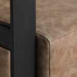 Poltrona Da Parrucchiere Gabbiano Modena Old Brown 5