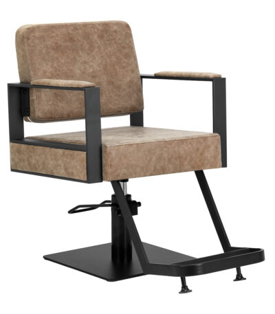 Poltrona Da Parrucchiere Gabbiano Modena Old Brown