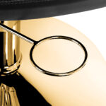 Poltrona Da Parrucchiere Gabbiano Parma Gold Black 7