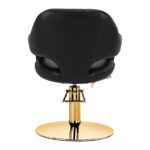 Poltrona Da Parrucchiere Gabbiano Parma Gold Black 2