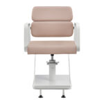 Poltrona Da Parrucchiere Gabbiano Porto Bianco Beige 1
