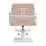 Poltrona Da Parrucchiere Gabbiano Porto Bianco Beige 2