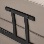 Poltrona Da Parrucchiere Gabbiano Porto-Bm Nera Beige 6