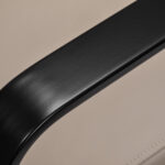 Poltrona Da Parrucchiere Gabbiano Porto-Bm Nera Beige 4