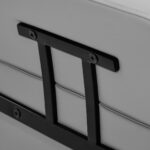 Poltrona Da Parrucchiere Gabbiano Porto-Bm Nera Grigia 6