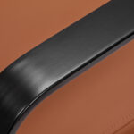 Poltrona Da Parrucchiere Gabbiano Porto Nero Arancio 4