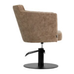 Poltrona Da Parrucchiere Gabbiano Roma Old Brown 1