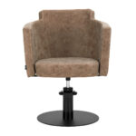 Poltrona Da Parrucchiere Gabbiano Roma Old Brown 2