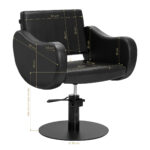 Poltrona Da Parrucchiere Gabbiano Sewilla Black 8
