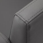 Poltrona Da Parrucchiere Gabbiano Sewilla Gray Base Nera 6