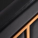 Poltrona Da Parrucchiere Gabbiano Toledo Oro Nero 5