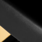 Poltrona Da Parrucchiere Gabbiano Turyn Nero Oro 6